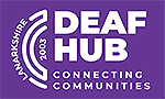 lanarkshire deaf hub logo
