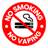 no smoking vaping