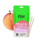 Peach Cobbler Flavoured, Nicotine-Infused Toothpicks