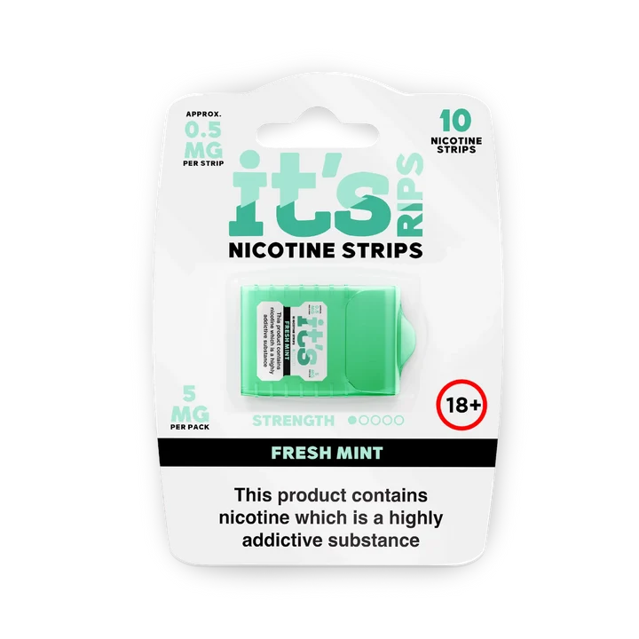 It's Mint Nicotine Strips