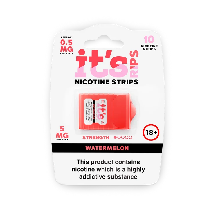 It's Watermelon Nicotine Strips